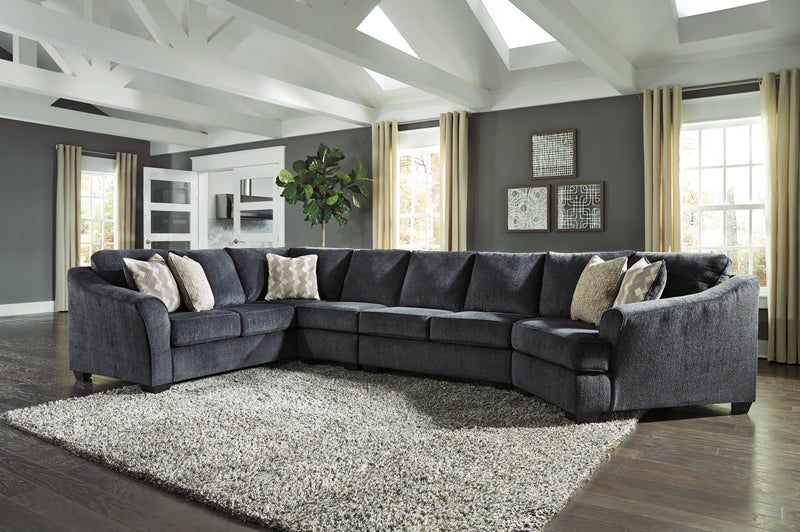 Eltmann Signature Design by Ashley 4-Piece Sectional with Cuddler image