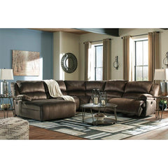 Clonmel Signature Design by Ashley 5-Piece Power Reclining Sectional image