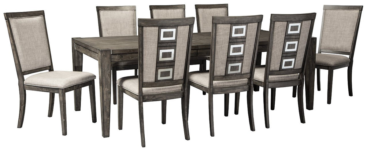 Chadoni gray dining deals set