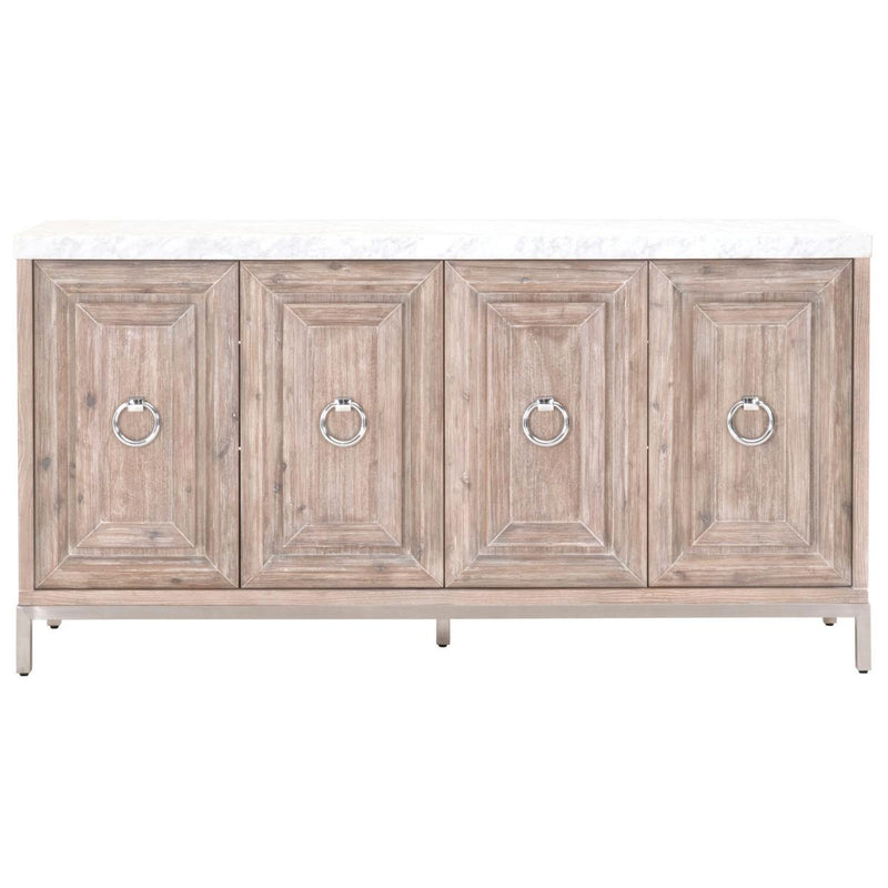 Essentials For Living Traditions Azure Carrera Sideboard in Natural Gray image