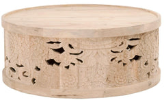 Essentials for Living Lotus Flora Coffee Table in Natural Bleached Mango image