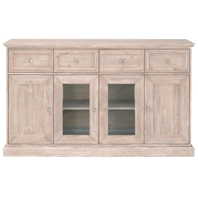 Essentials For Living Traditions Hudson Media Sideboard in Natural Gray image