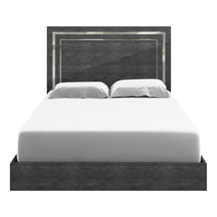 Essentials For Living Vivente Noble Queen Bed in Grey Birch High Gloss image