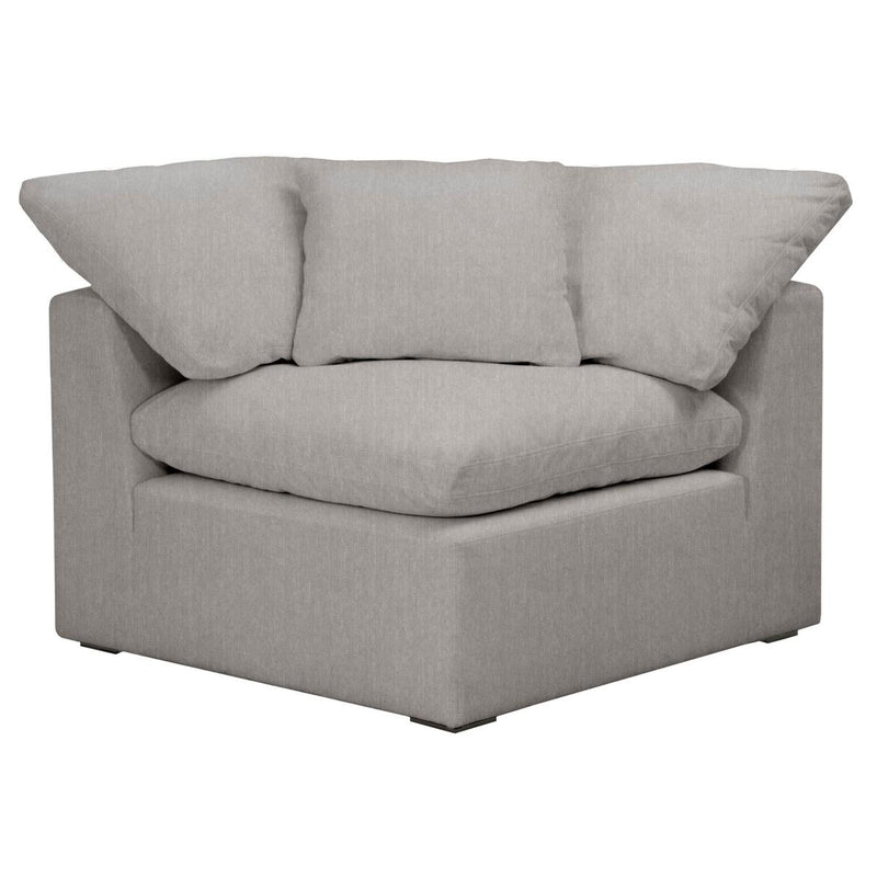 Essentials For Living Stitch & Hand Sky Modular Corner Chair in Peyton-Slate/Espresso image