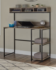 Daylicrew Signature Design by Ashley Home Office Desk and Hutch image