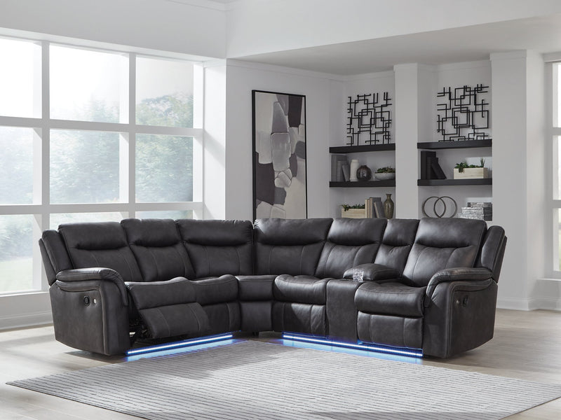 Sultan Meadow Reclining Sectional - Sanctuary Home Furnishings (CA)*
