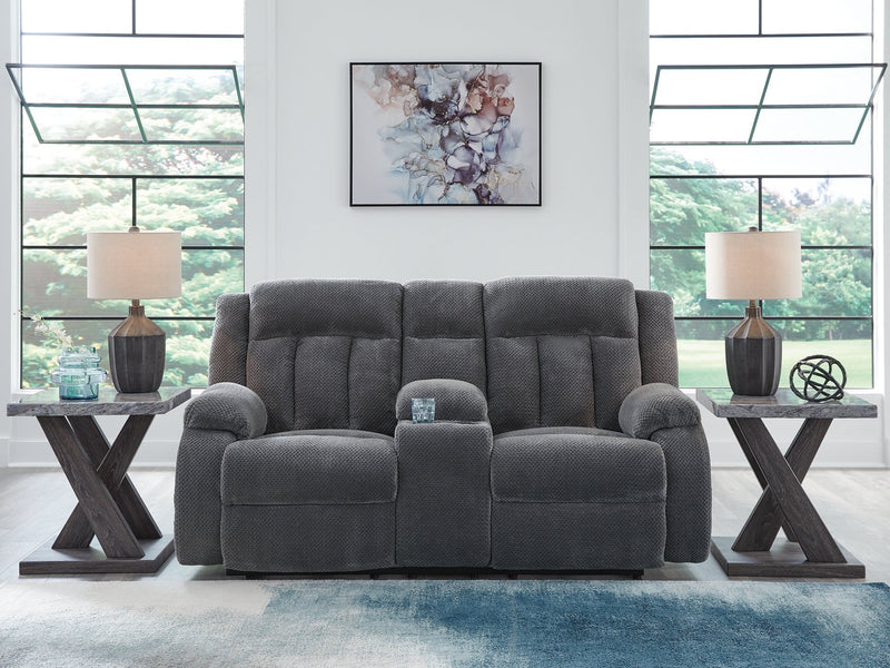 Observation Power Reclining Loveseat with Console - Sanctuary Home Furnishings (CA)*