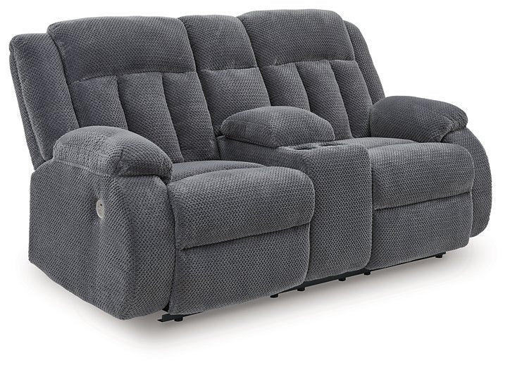 Observation Power Reclining Loveseat with Console - Sanctuary Home Furnishings (CA)*