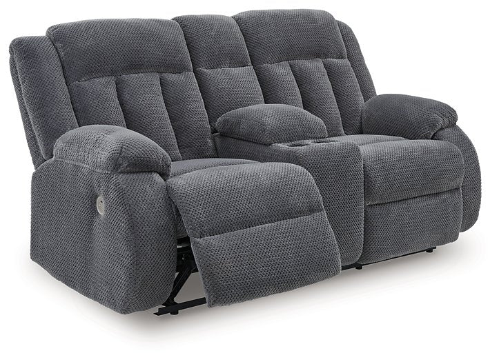 Observation Power Reclining Loveseat with Console - Sanctuary Home Furnishings (CA)*