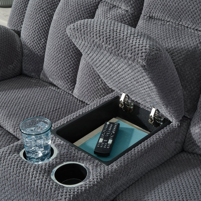 Observation Power Reclining Loveseat with Console - Sanctuary Home Furnishings (CA)*