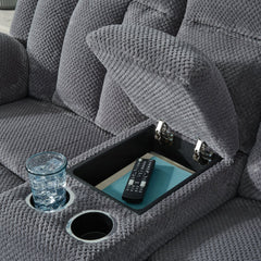 Observation Power Reclining Loveseat with Console - Sanctuary Home Furnishings (CA)*