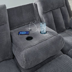 Observation Power Reclining Sofa with Drop Down Table - Sanctuary Home Furnishings (CA)*