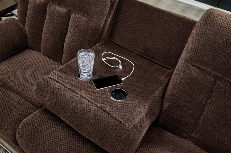 Observation Power Reclining Sofa with Drop Down Table - Sanctuary Home Furnishings (CA)*