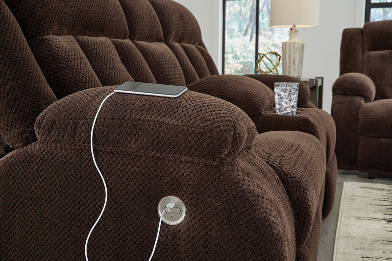Observation Power Reclining Loveseat with Console - Sanctuary Home Furnishings (CA)*