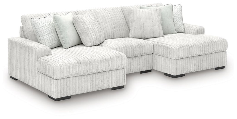 Stupendous Sectional with Double Chaise - Sanctuary Home Furnishings (CA)*