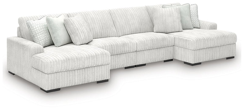 Stupendous Sectional with Double Chaise - Sanctuary Home Furnishings (CA)*