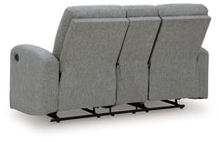 Gauntlet Reclining Loveseat with Console - Sanctuary Home Furnishings (CA)*