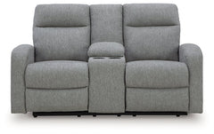 Gauntlet Reclining Loveseat with Console - Sanctuary Home Furnishings (CA)*