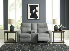 Gauntlet Reclining Loveseat with Console - Sanctuary Home Furnishings (CA)*