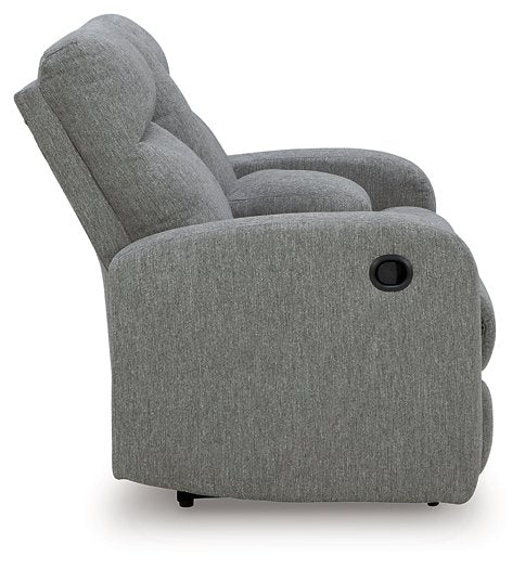 Gauntlet Reclining Loveseat with Console - Sanctuary Home Furnishings (CA)*