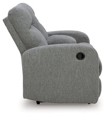 Gauntlet Reclining Loveseat with Console - Sanctuary Home Furnishings (CA)*