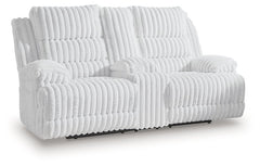 Rhines Falls Power Reclining Loveseat with Console - Sanctuary Home Furnishings (CA)*