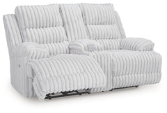 Rhines Falls Power Reclining Loveseat with Console - Sanctuary Home Furnishings (CA)*