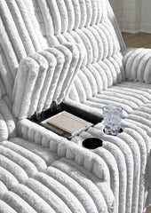 Rhines Falls Power Reclining Loveseat with Console - Sanctuary Home Furnishings (CA)*