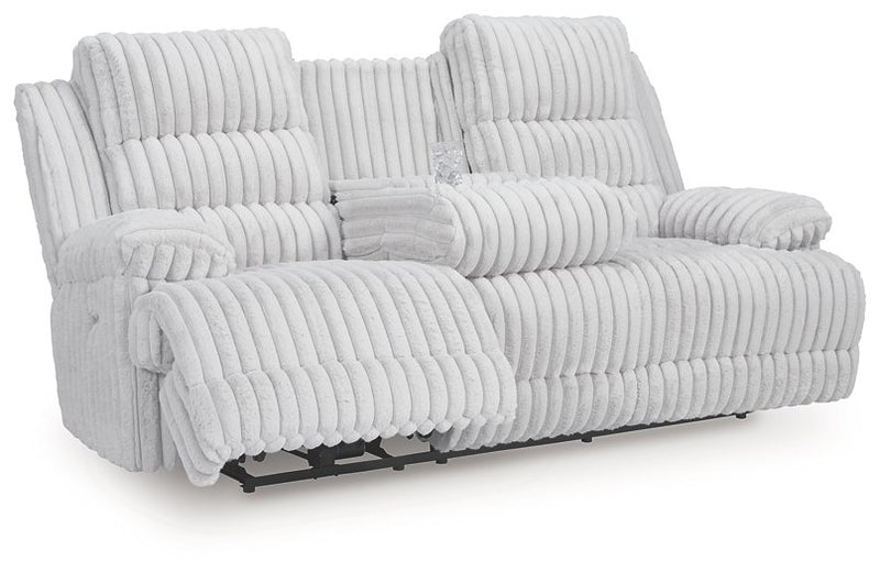 Rhines Falls Power Reclining Sofa with Drop Down Table - Sanctuary Home Furnishings (CA)*