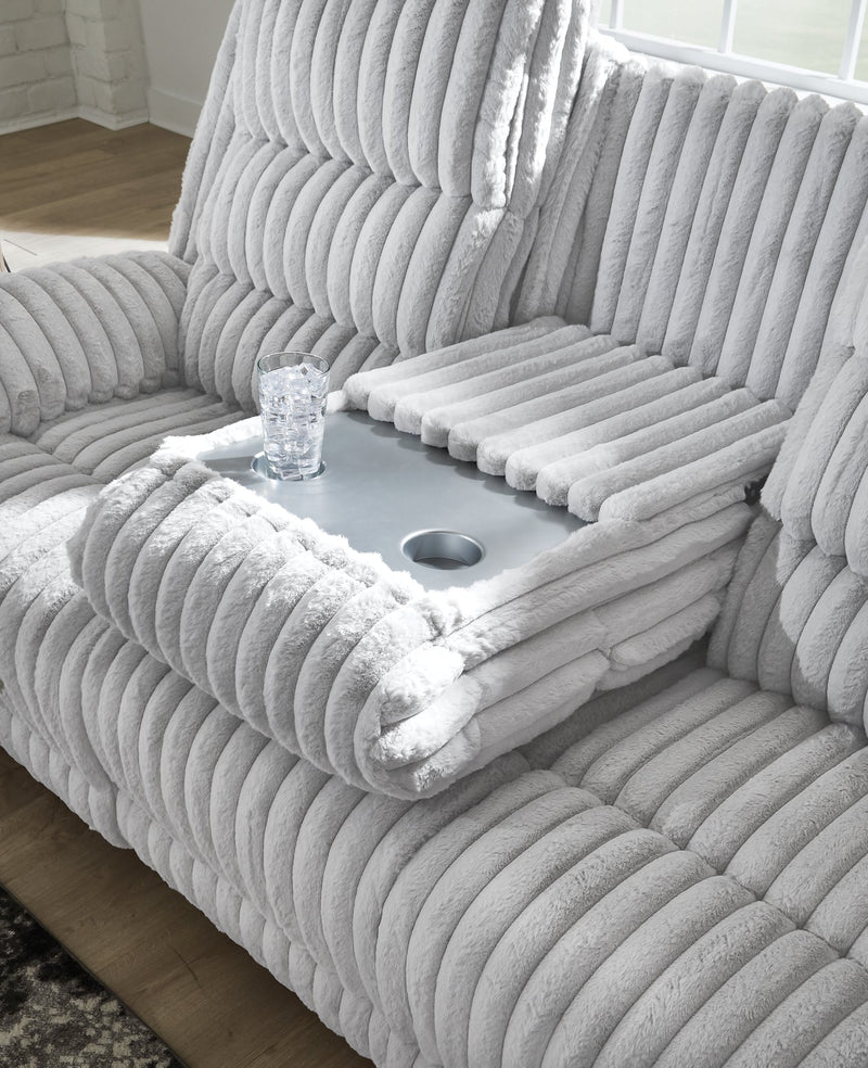 Rhines Falls Power Reclining Sofa with Drop Down Table - Sanctuary Home Furnishings (CA)*
