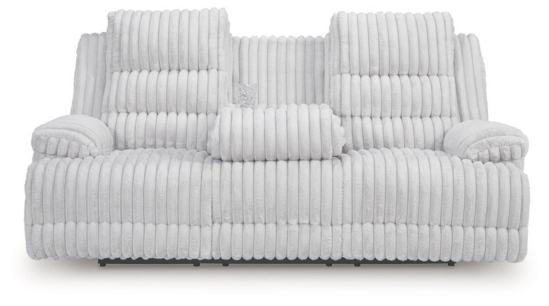 Rhines Falls Power Reclining Sofa with Drop Down Table - Sanctuary Home Furnishings (CA)*