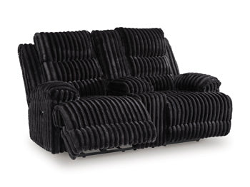 Rhine Falls Reclining Loveseat with Console - Sanctuary Home Furnishings (CA)*