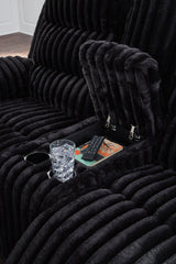 Rhine Falls Reclining Loveseat with Console - Sanctuary Home Furnishings (CA)*
