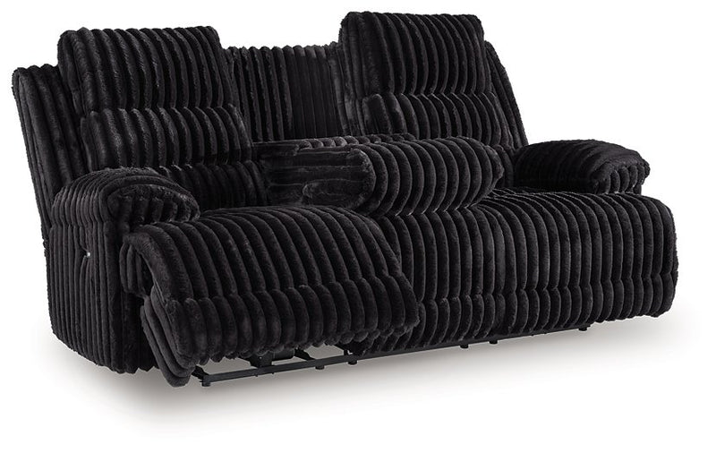 Rhine Falls Power Reclining Sofa with Drop Down Table - Sanctuary Home Furnishings (CA)*