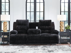 Rhine Falls Power Reclining Sofa with Drop Down Table - Sanctuary Home Furnishings (CA)*