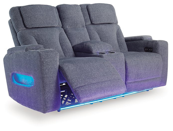 Studio Cave Power Reclining Loveseat with Console - Sanctuary Home Furnishings (CA)*