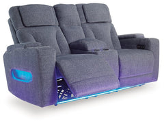 Studio Cave Power Reclining Loveseat with Console - Sanctuary Home Furnishings (CA)*