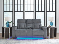 Studio Cave Power Reclining Loveseat with Console - Sanctuary Home Furnishings (CA)*