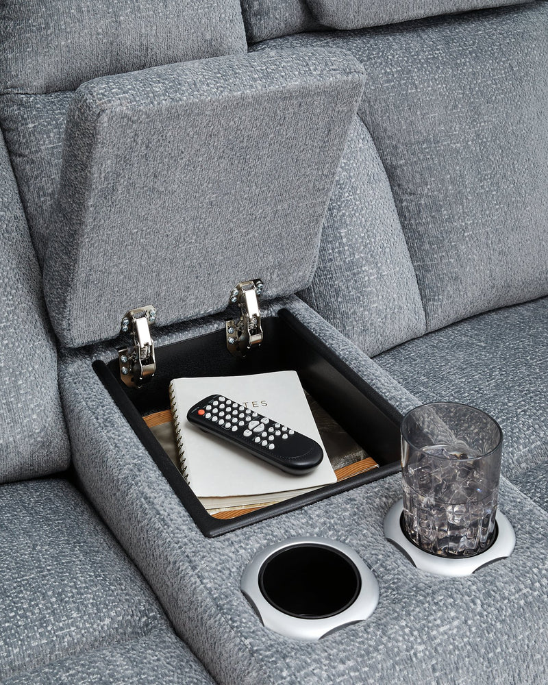 Studio Cave Power Reclining Loveseat with Console - Sanctuary Home Furnishings (CA)*