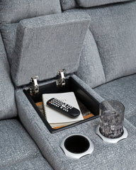 Studio Cave Power Reclining Loveseat with Console - Sanctuary Home Furnishings (CA)*