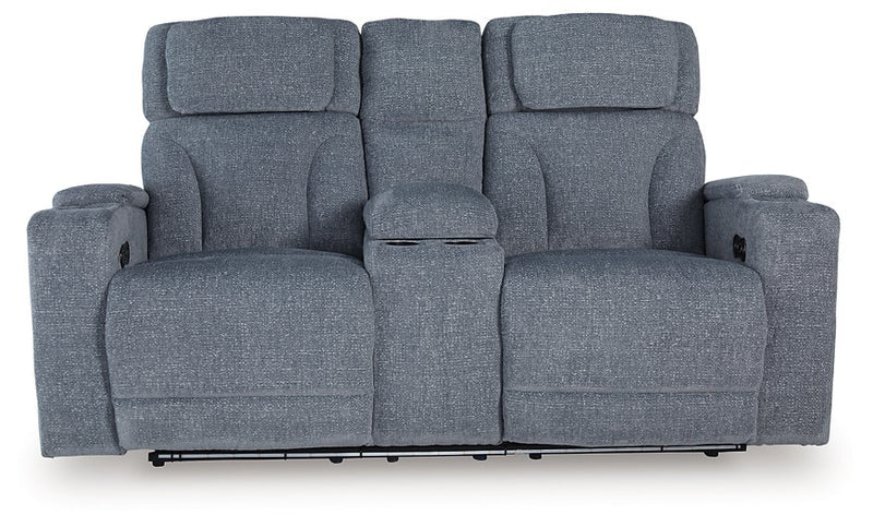 Studio Cave Power Reclining Loveseat with Console - Sanctuary Home Furnishings (CA)*