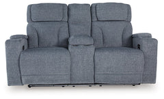 Studio Cave Power Reclining Loveseat with Console - Sanctuary Home Furnishings (CA)*
