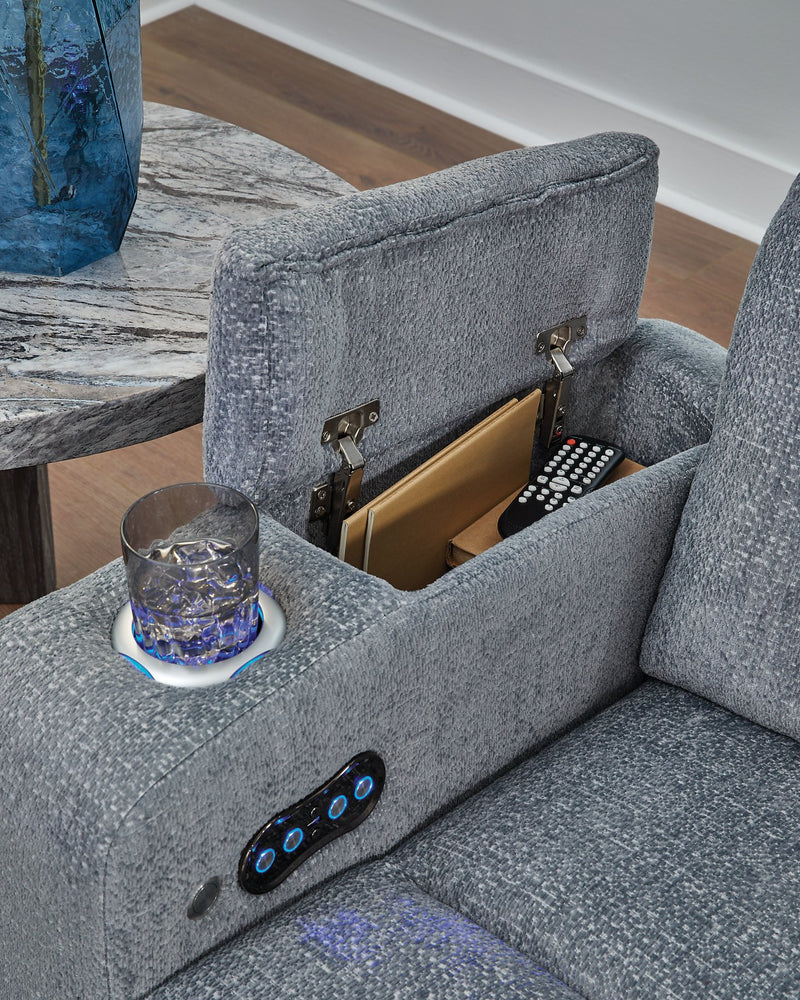 Studio Cave Power Reclining Loveseat with Console - Sanctuary Home Furnishings (CA)*