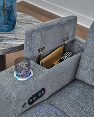 Studio Cave Power Reclining Loveseat with Console - Sanctuary Home Furnishings (CA)*