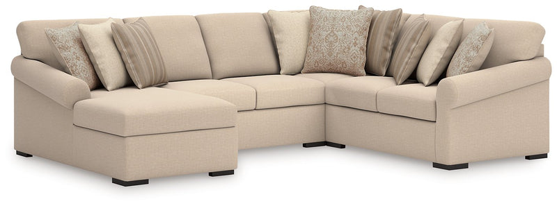 LadyMae Sectional with Chaise - Sanctuary Home Furnishings (CA)*