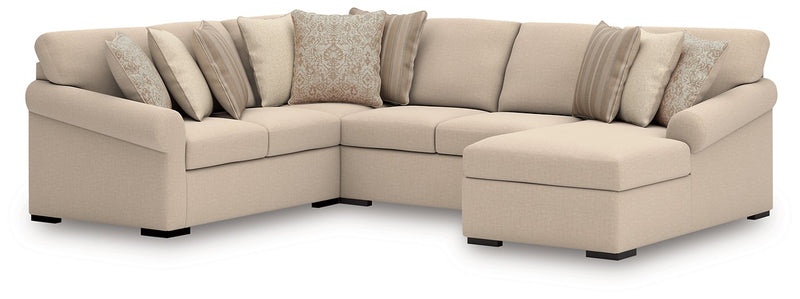 LadyMae Sectional with Chaise - Sanctuary Home Furnishings (CA)*