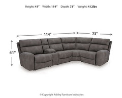 Next-Gen DuraPella Power Reclining Sectional - Sanctuary Home Furnishings (CA)*