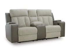 WhipLash Power Reclining Loveseat with Console - Sanctuary Home Furnishings (CA)*