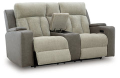 WhipLash Power Reclining Loveseat with Console - Sanctuary Home Furnishings (CA)*