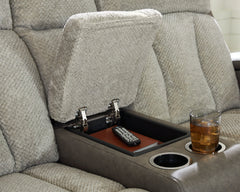 WhipLash Power Reclining Loveseat with Console - Sanctuary Home Furnishings (CA)*